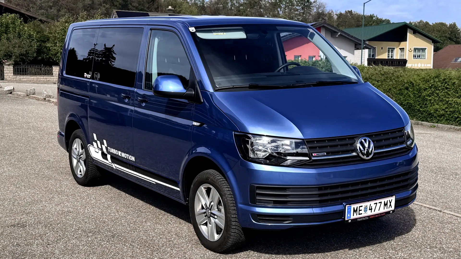 Volkswagen T6 Kombi Transporter 2,0 TSI 4Motion DSG Familienerstbesitz Blau - 2