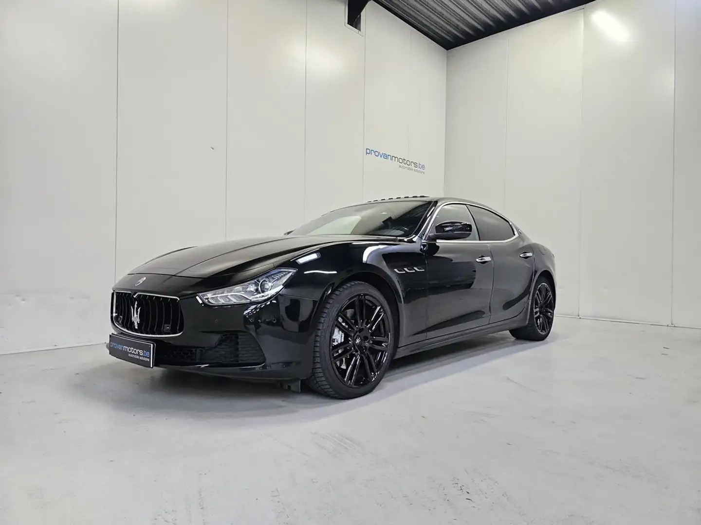Maserati Ghibli 3.0 D Autom. - GPS - Leder - Open Dak -Topstaat! Schwarz - 1