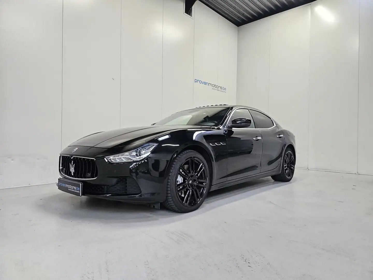 Maserati Ghibli 3.0 D Autom. - GPS - Leder - Open Dak -Topstaat! Siyah - 1