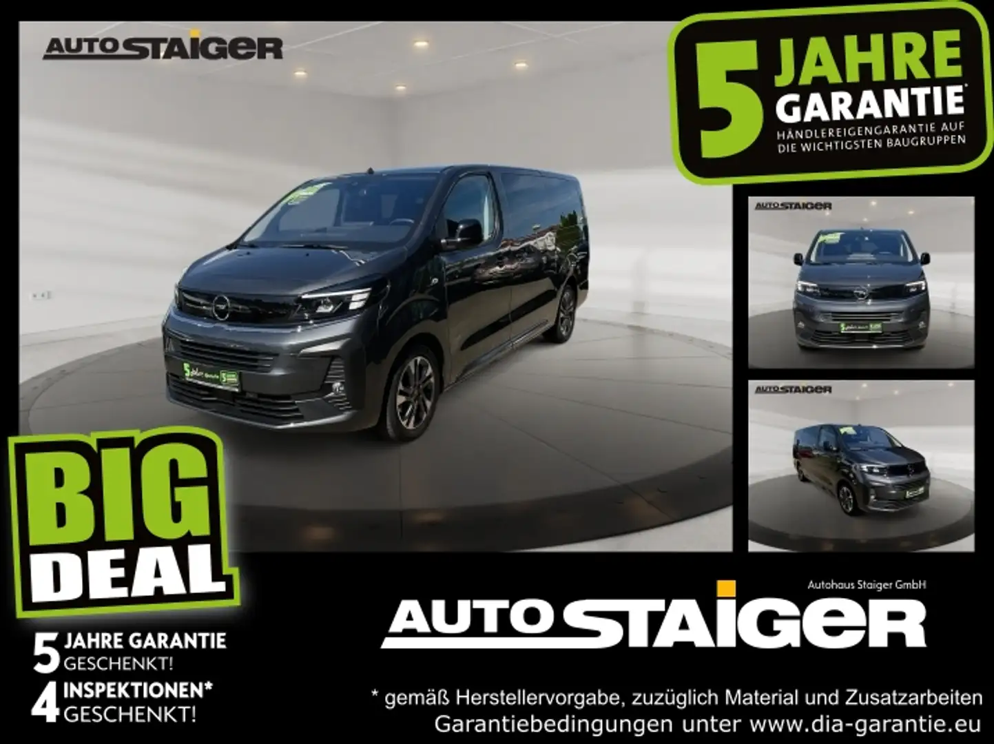 Opel Zafira Life 2.0 D L3 Navi LED Scheinwerfer Grau - 1