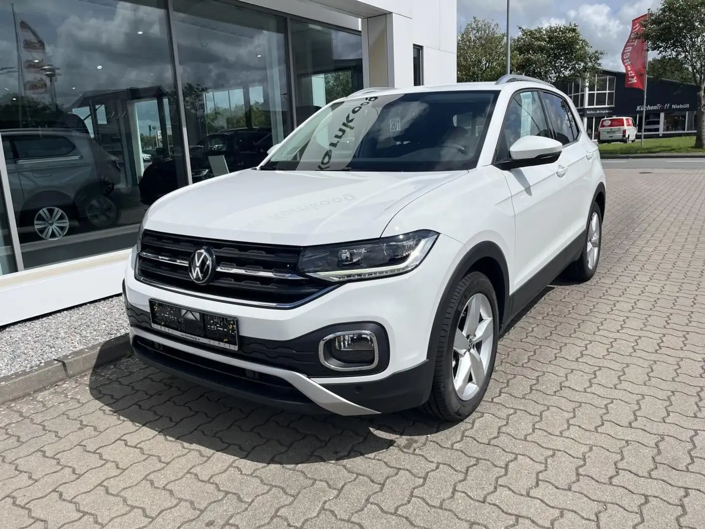 Volkswagen T-Cross 1.0 TSI OPF Style DSG APP LED Kamera Klima Weiß - 2