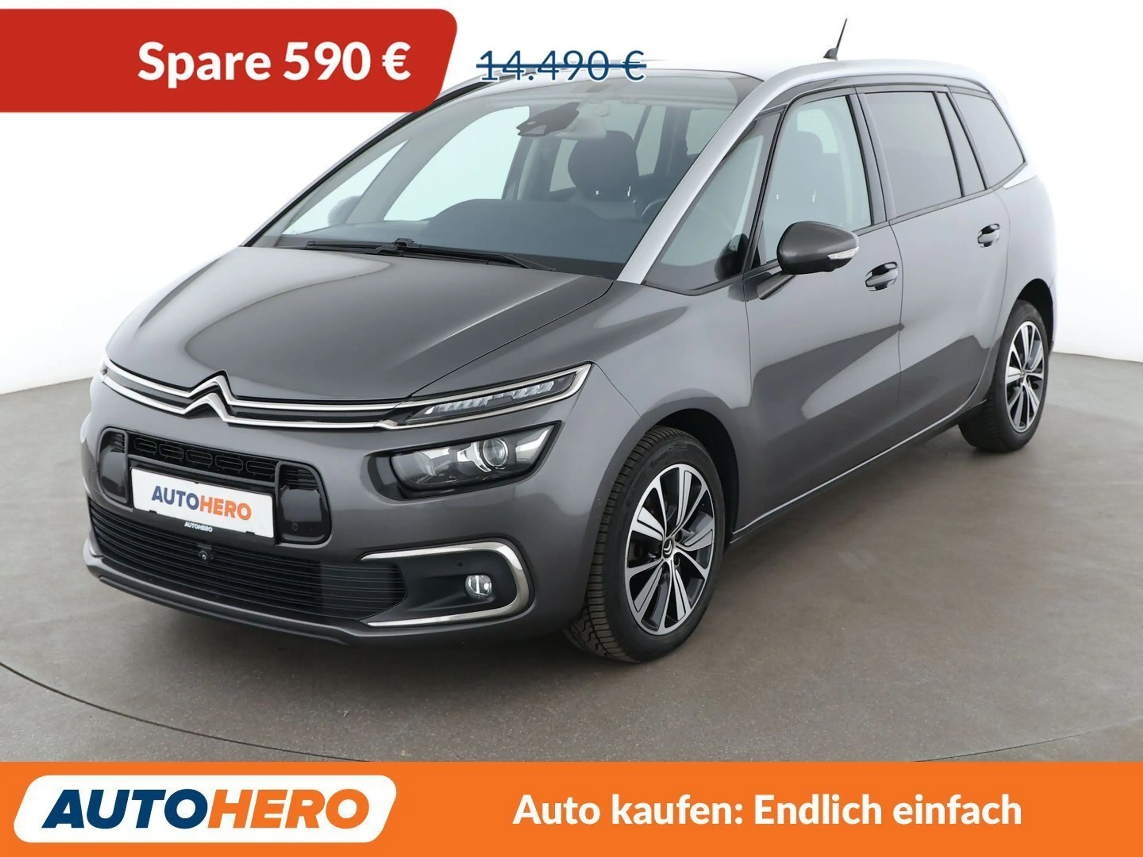 Citroen C4 SpaceTourer 2.0 Blue-HDi Shine Aut.*NAVI*PDC*AHK*KLIMA*