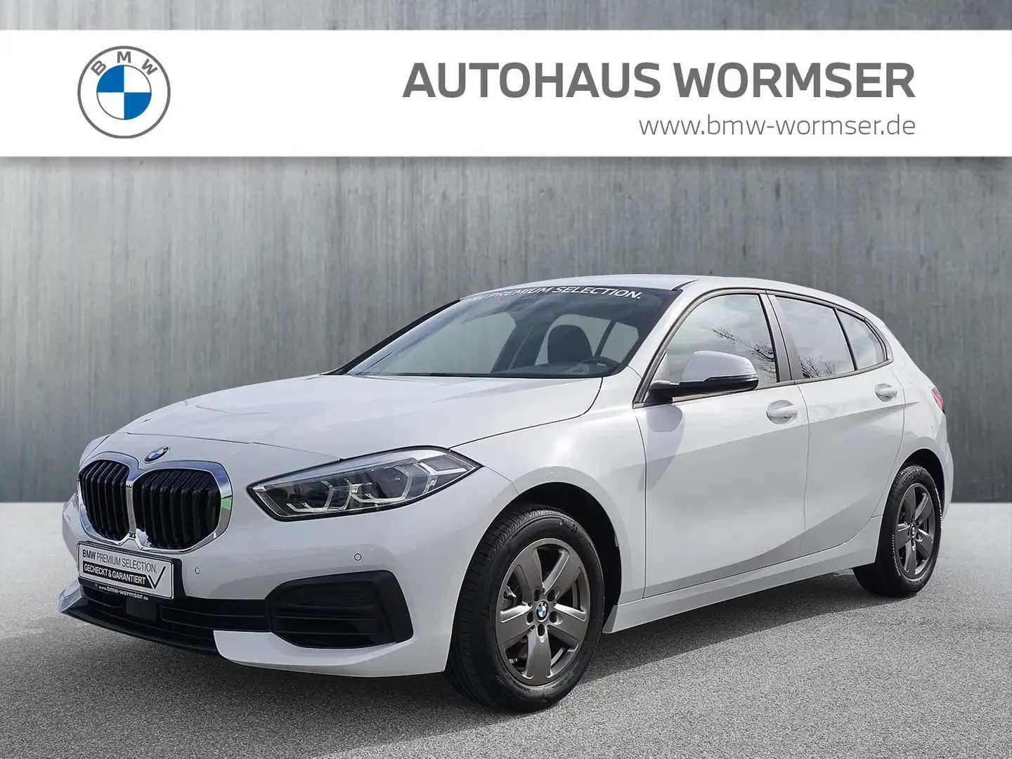 BMW 116 i Hatch Advantage DAB LED WLAN Tempomat Shz Weiß - 1