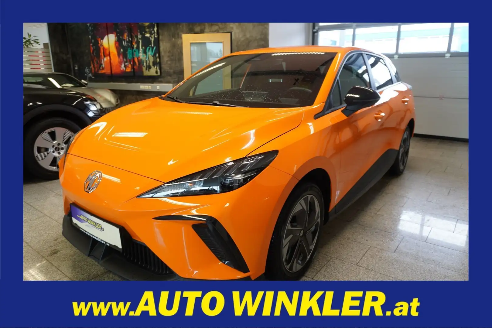 MG MG4 EV 64 kWh Comfort ACC/LED/Virtual Portocaliu - 1