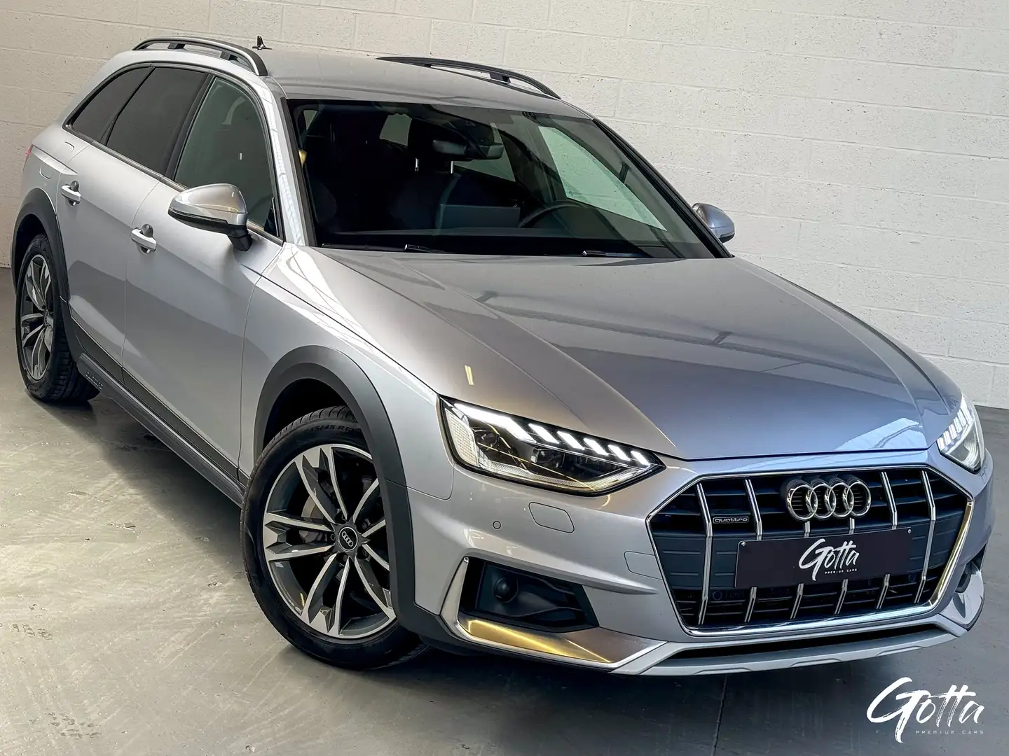 Audi A4 40 TDi ALLROAD Quattro 204CH S tronic*GPS/LED/CUIR Zilver - 2