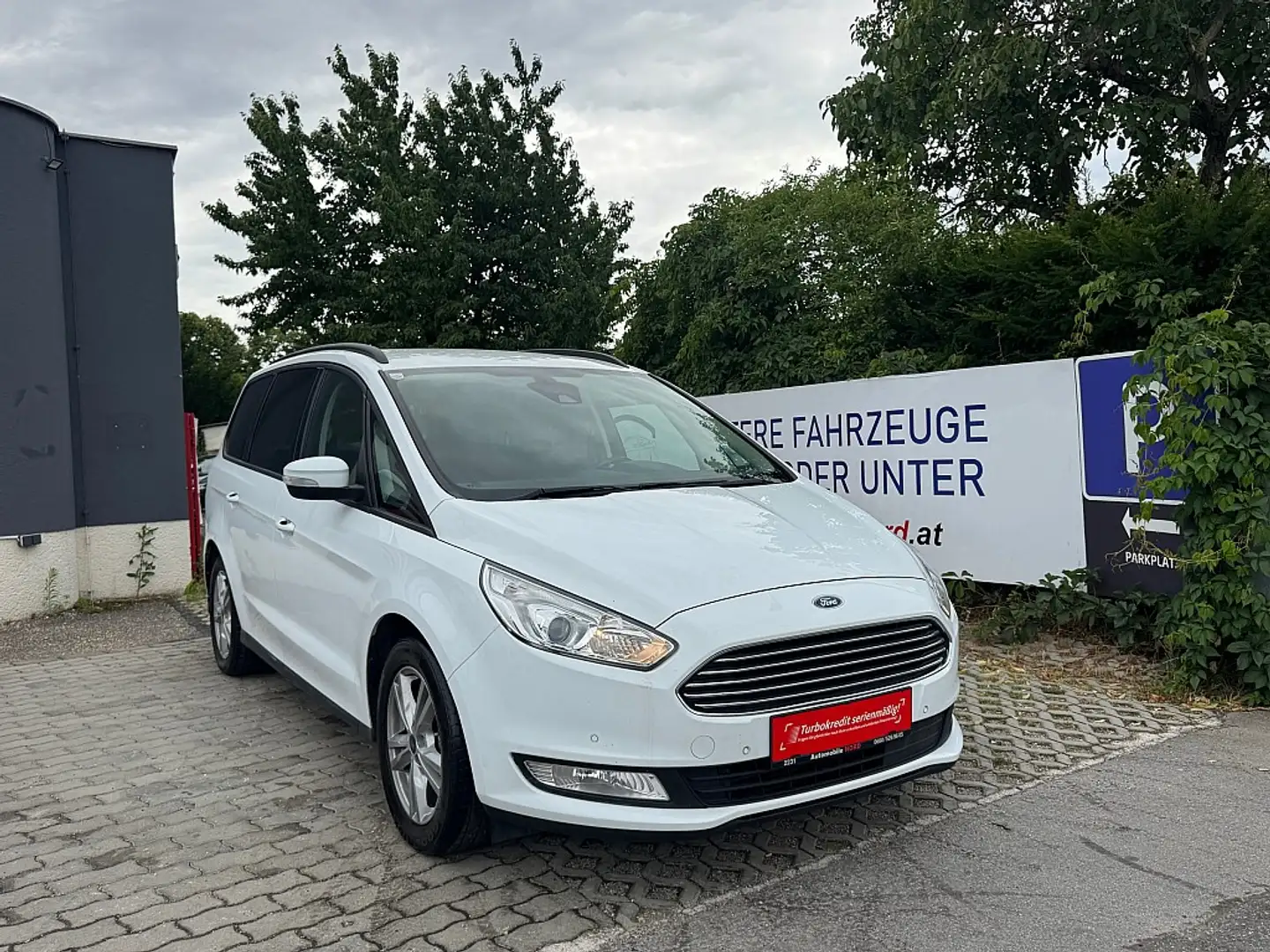 Ford Galaxy 2,0 TDCi Business | 7 SITZE | AHK | NAVI | top ... Weiß - 1