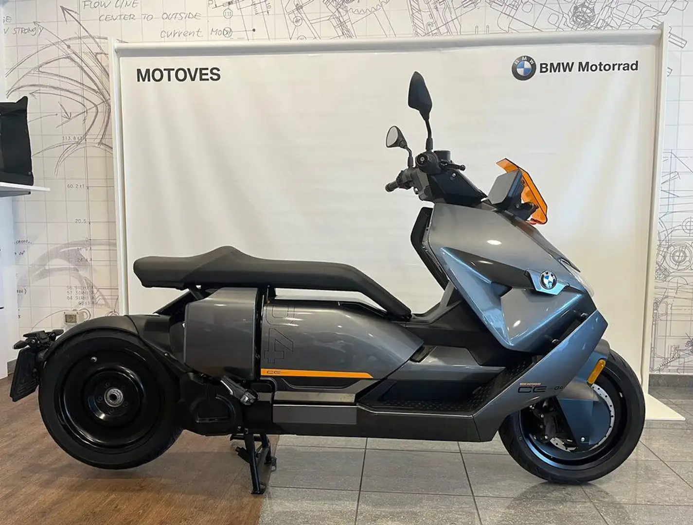 BMW CE 04 Abs Grigio - 1
