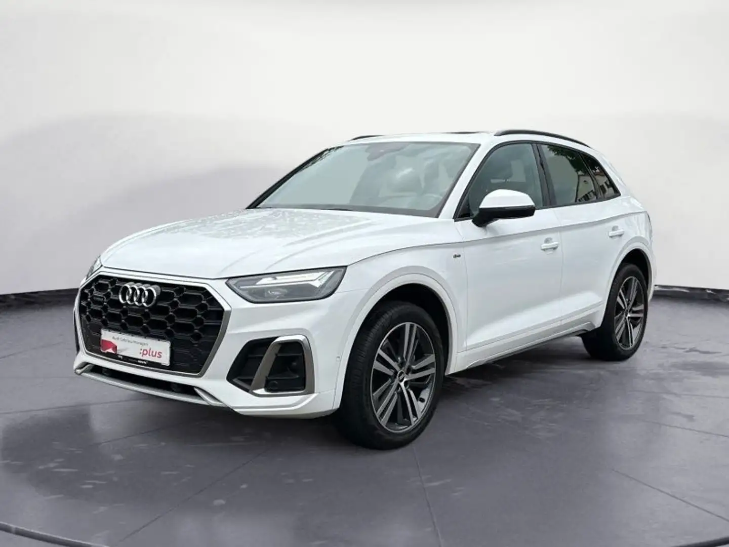 Audi Q5 40 TDI quattro S-line LED/AHK/Pano/Assist/uvm Weiß - 2