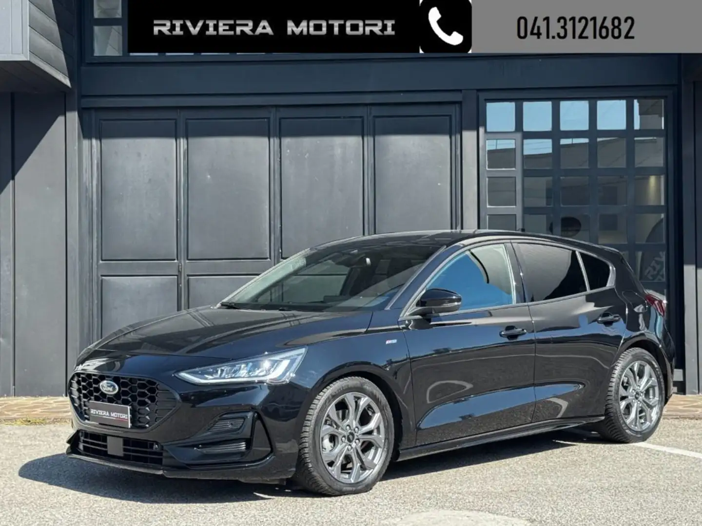 Ford Focus 1.5 EcoBlue 115 CV automatico 5p. ST-Line Nero - 1