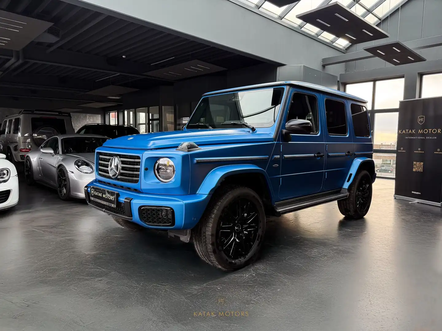 Mercedes-Benz G 580 EQ EDITION 1/AMG-L/360/CARBON/NIGHT-PAKET Blau - 2
