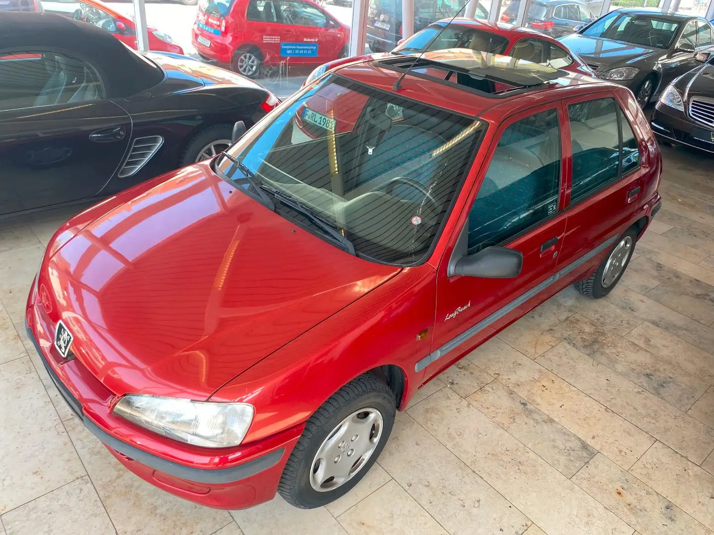 Peugeot 106 1.6 Long Beach/ 60tkm/Autm./Tüv 8/2026 Piros - 1