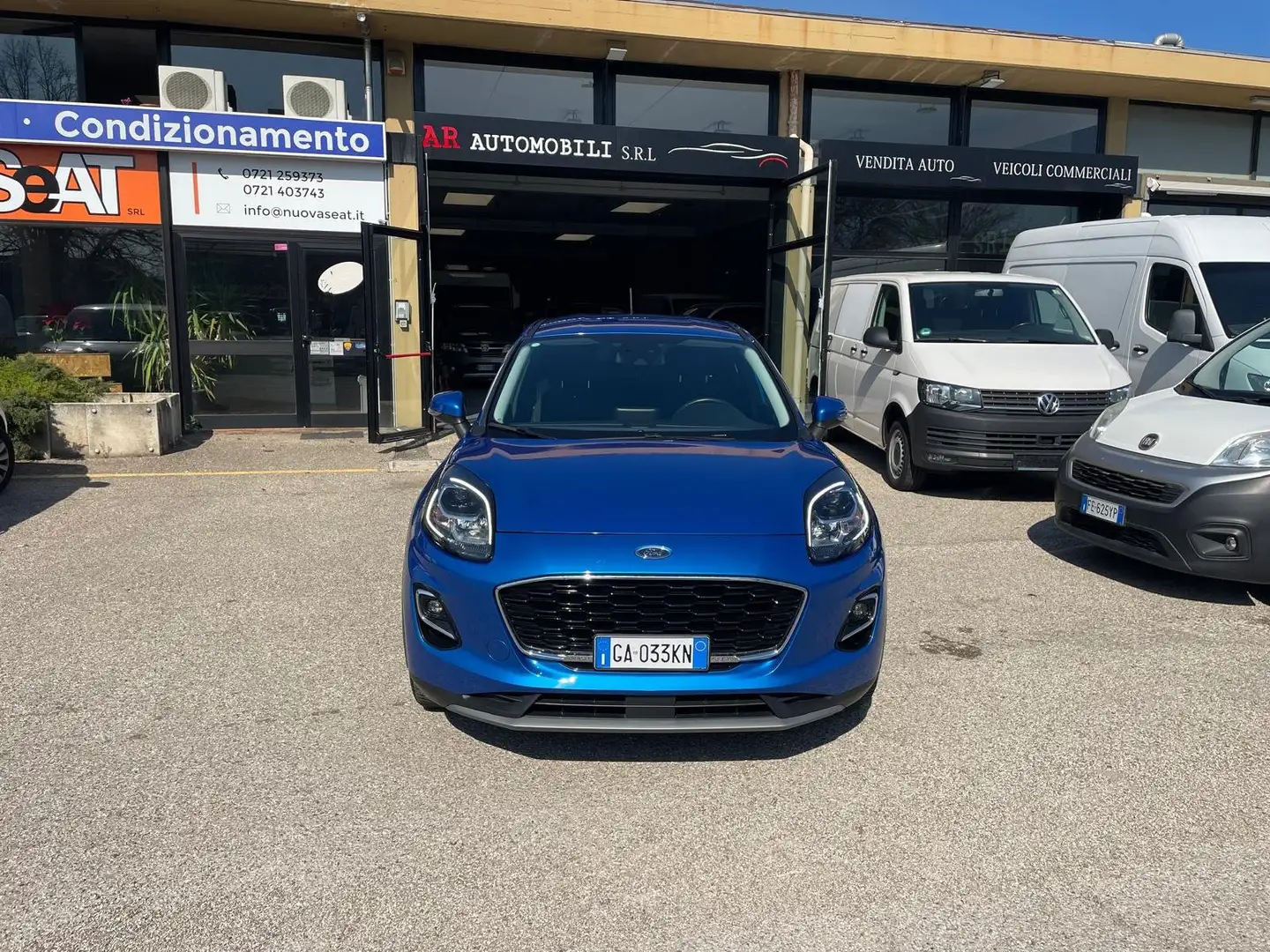Ford Puma Puma 1.0 ecoboost Titanium s Bleu - 2