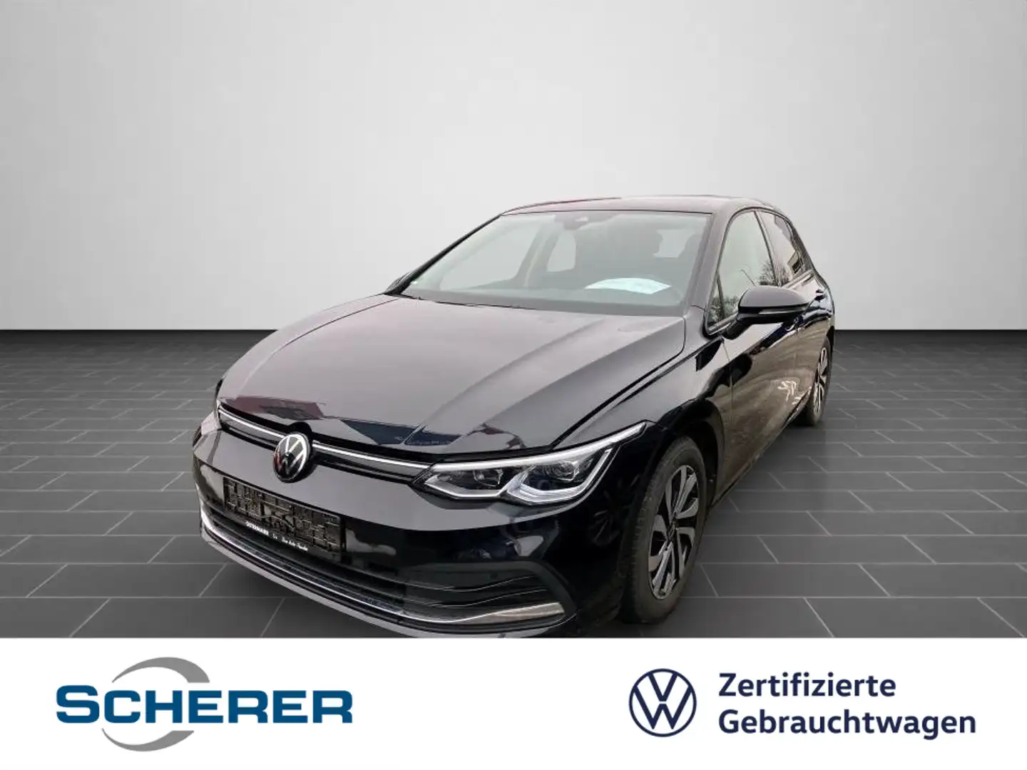 Volkswagen Golf VIII ACTIVE 1.5 TSI LED ACC NAVI SHZ REAR V Schwarz - 1