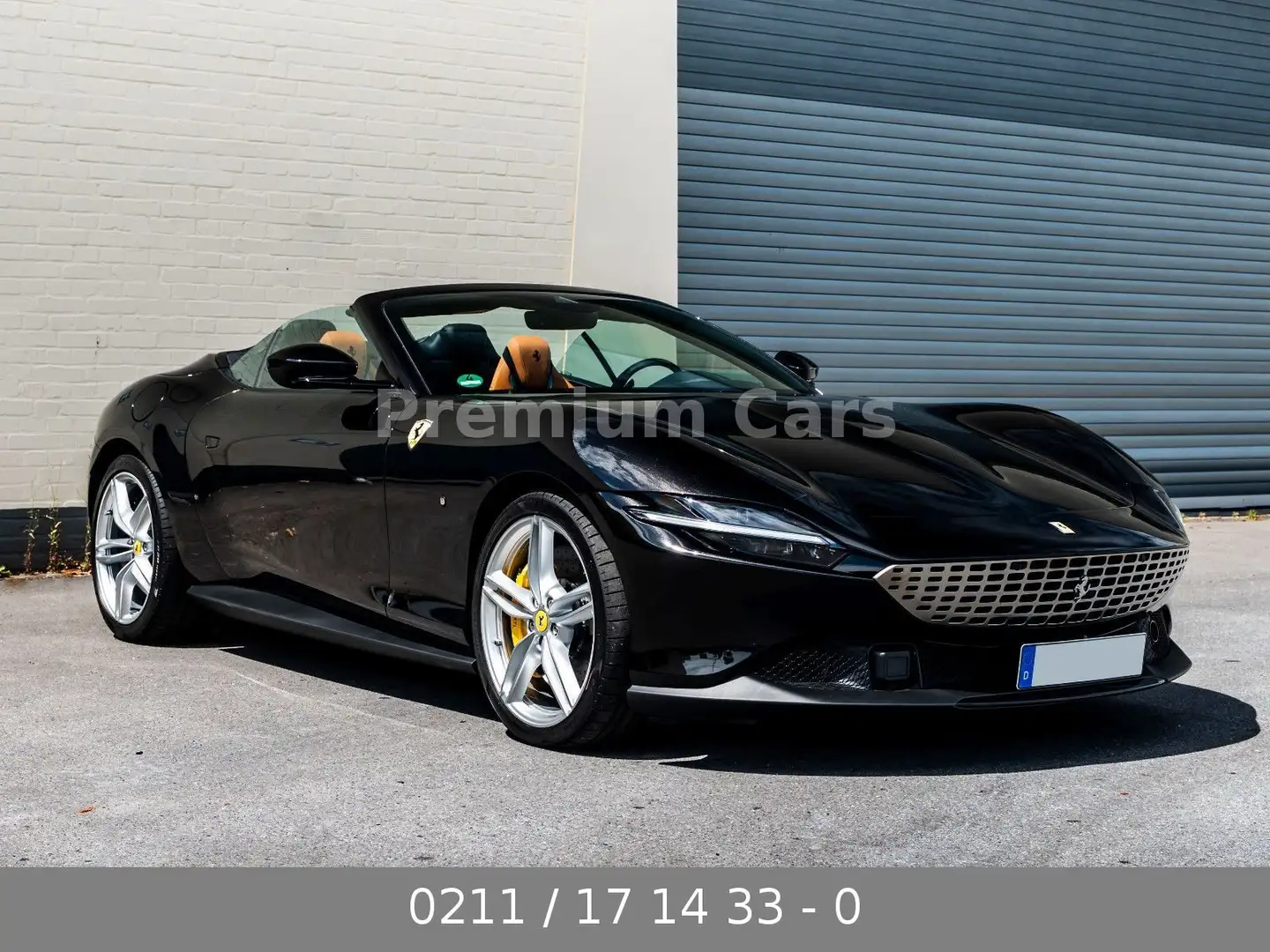 Ferrari Roma Spider / Beifahrerdisplay / Daytona Sitze Schwarz - 1