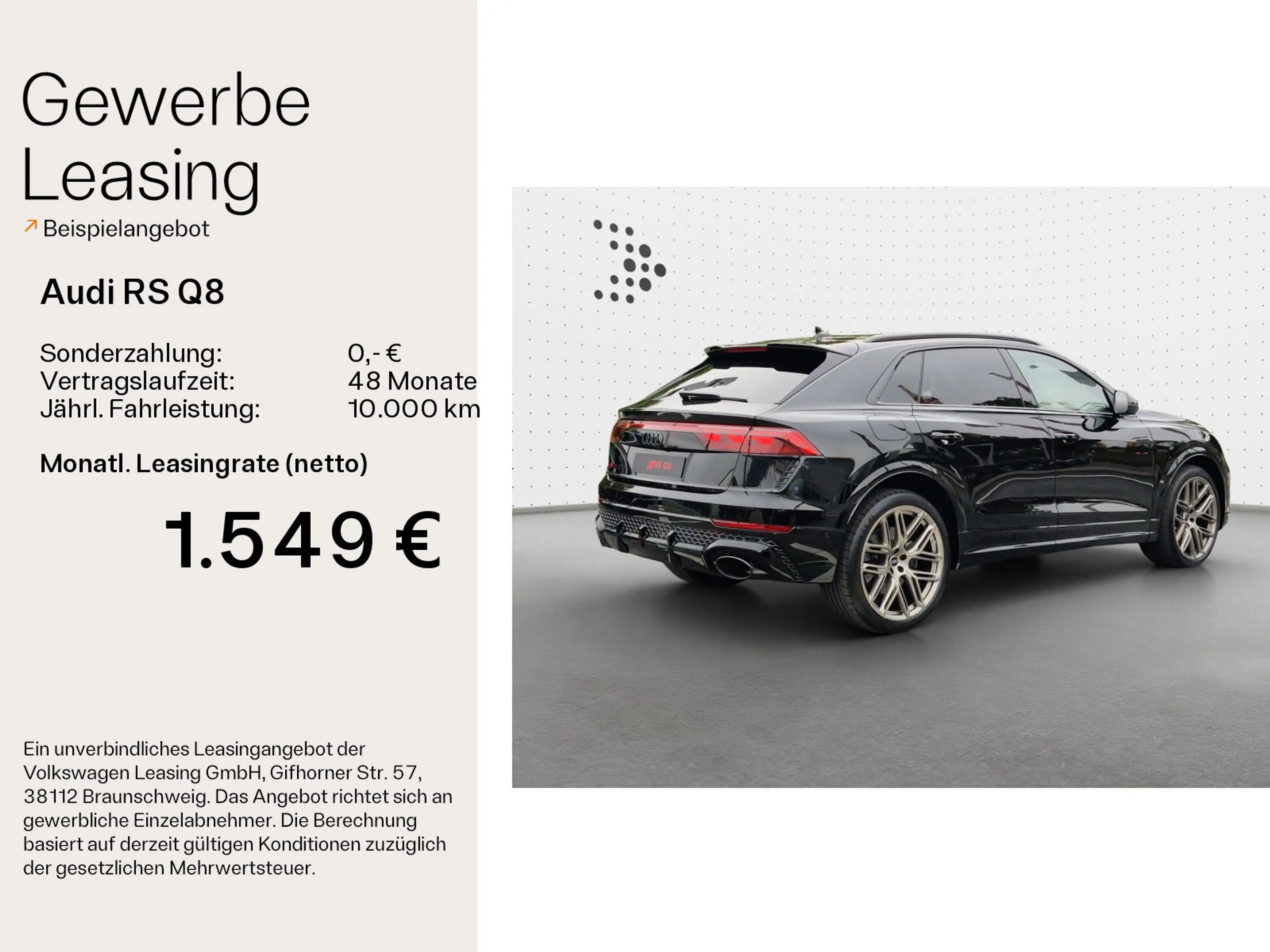 Audi RS Q8 SUV performance AHK*305kmh*FahrwerkAdv*StH — photo 2