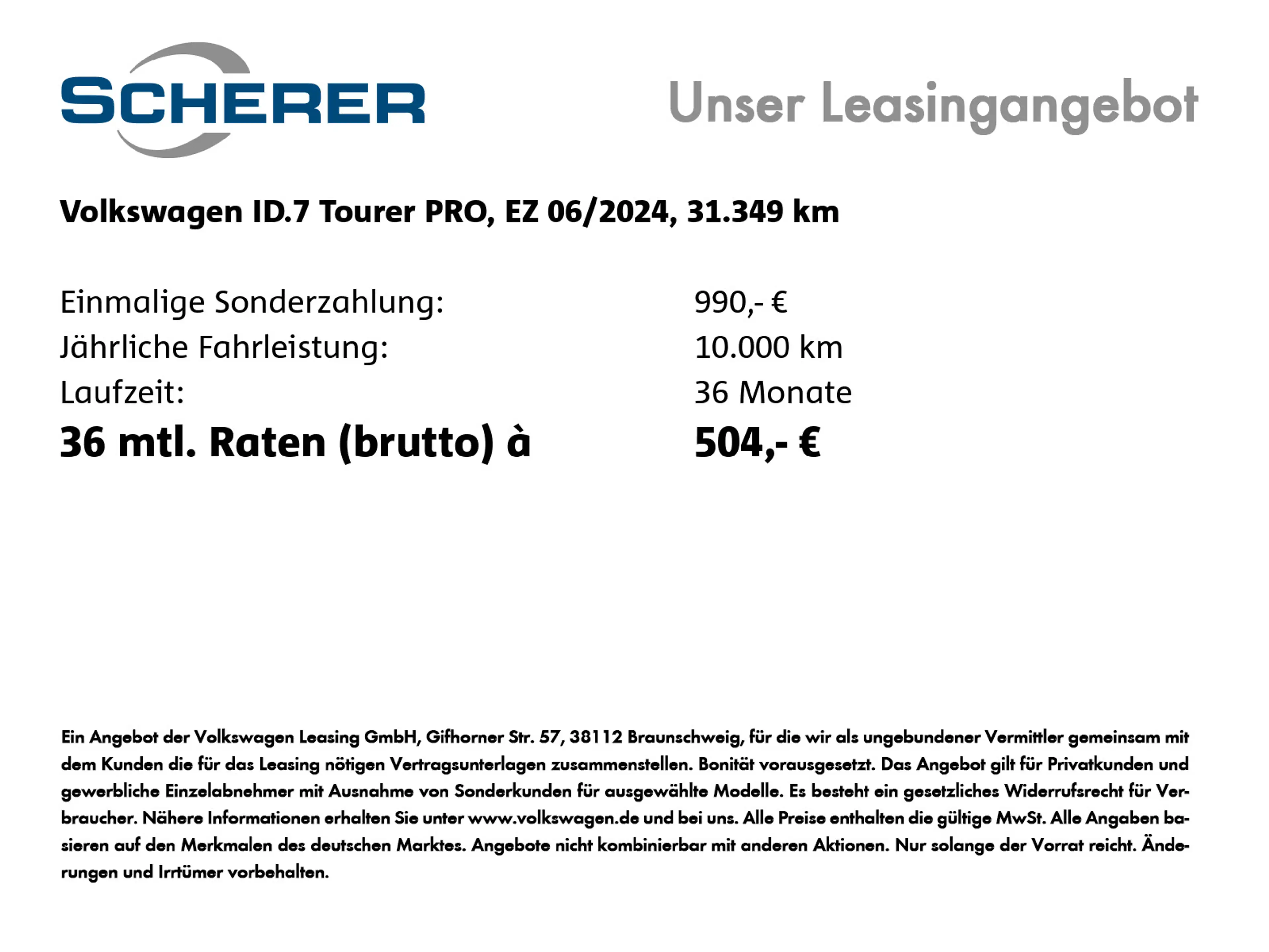 Volkswagen ID.7 Pro AHK IQ.Light 360° SHZ Lenkradhei — photo 2