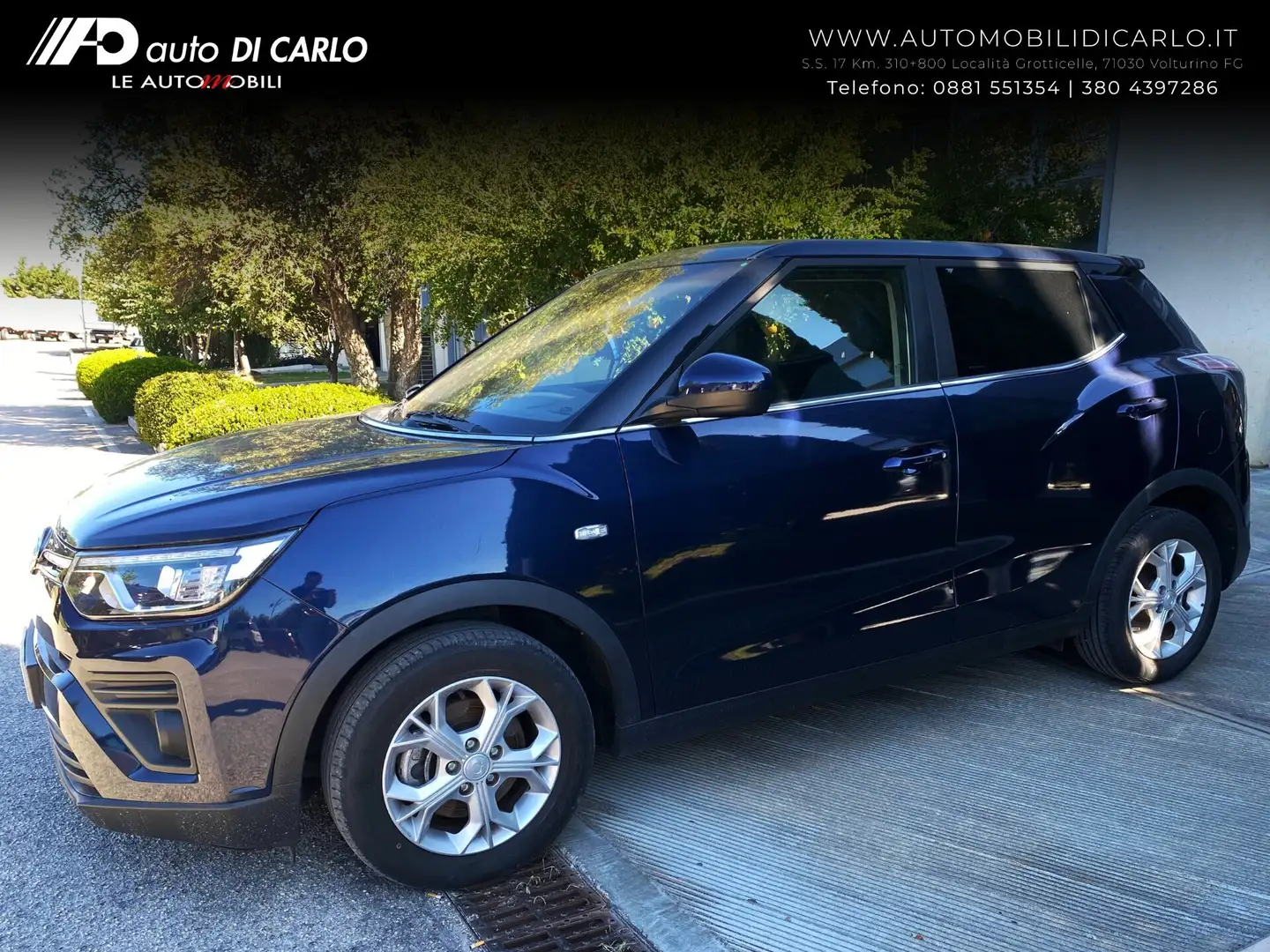 SsangYong Tivoli Tivoli 1.2 GDI Turbo 2WD Connect Bleu - 1