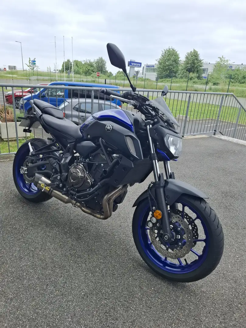 Yamaha MT-07 Blau - 2