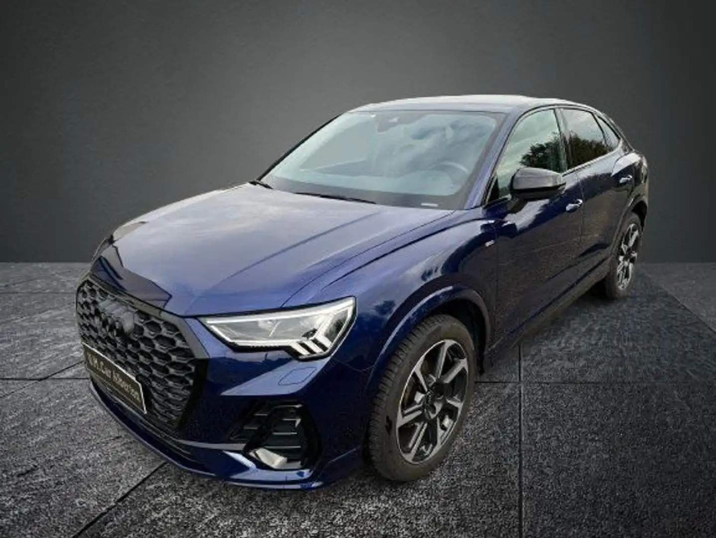 Audi Q3 SPB 35 TDI S tronic S line edition +Led+19" Bleu - 1