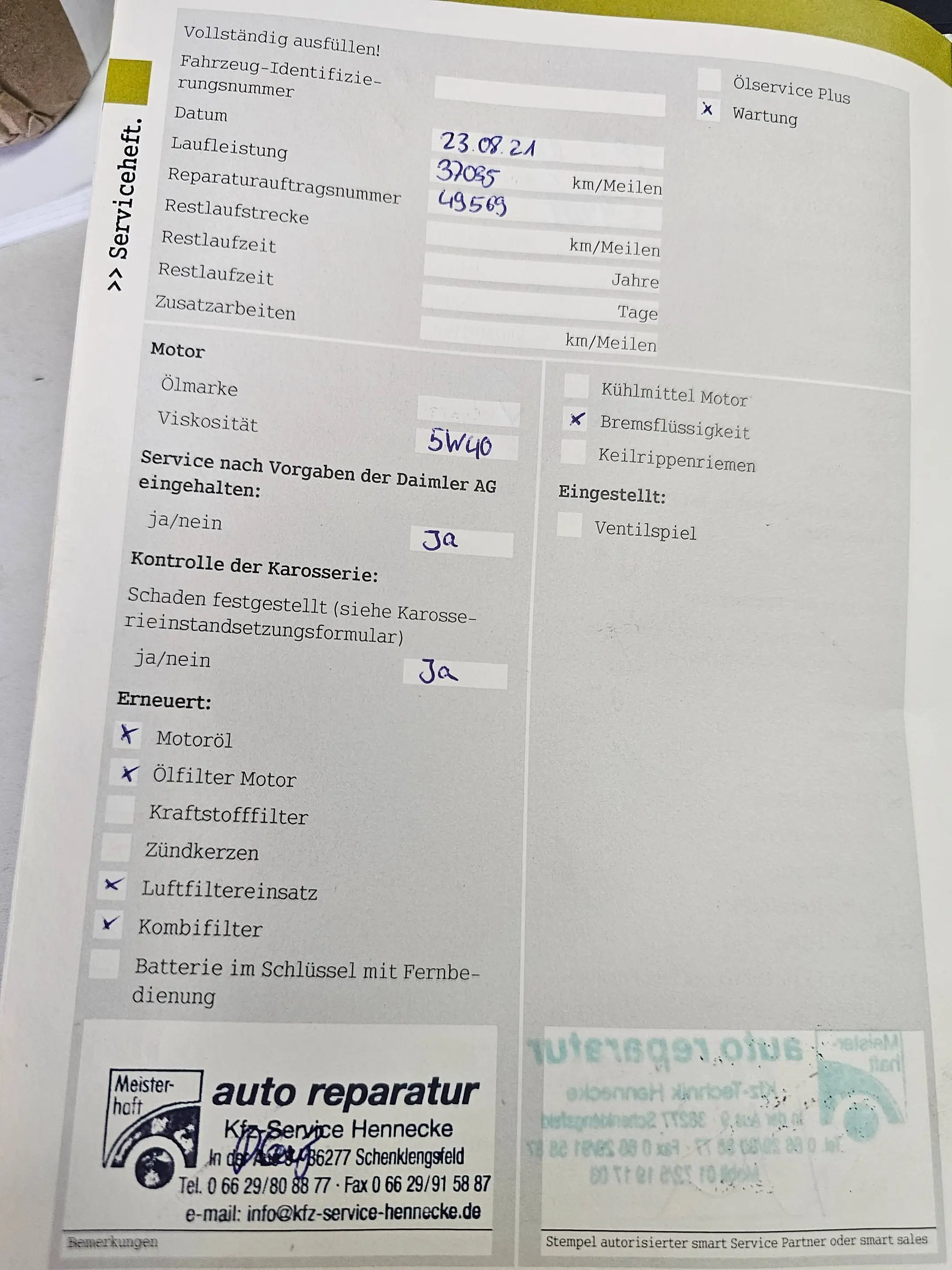 smart forTwo 1.0 Micro Hybrid Drive 45 kW (451.334) Automatik Klima — photo 8