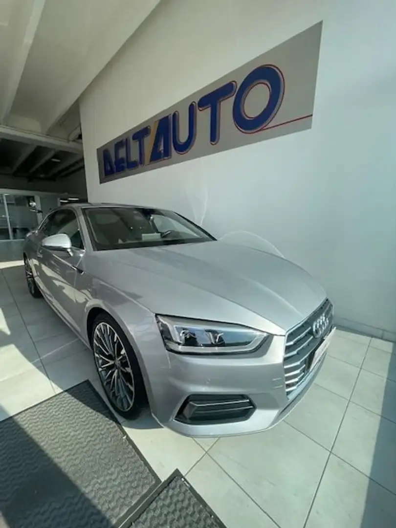 Audi A5 A5 Coupe  2.0 tdi Sport VIRTUAL 190cv s-tronic E6b Argento - 1