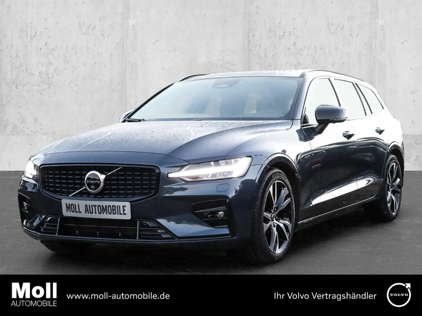 Volvo V60 Kombi Plus Dark HUD Digitales Cockpit Memory Sitze Blau - 1