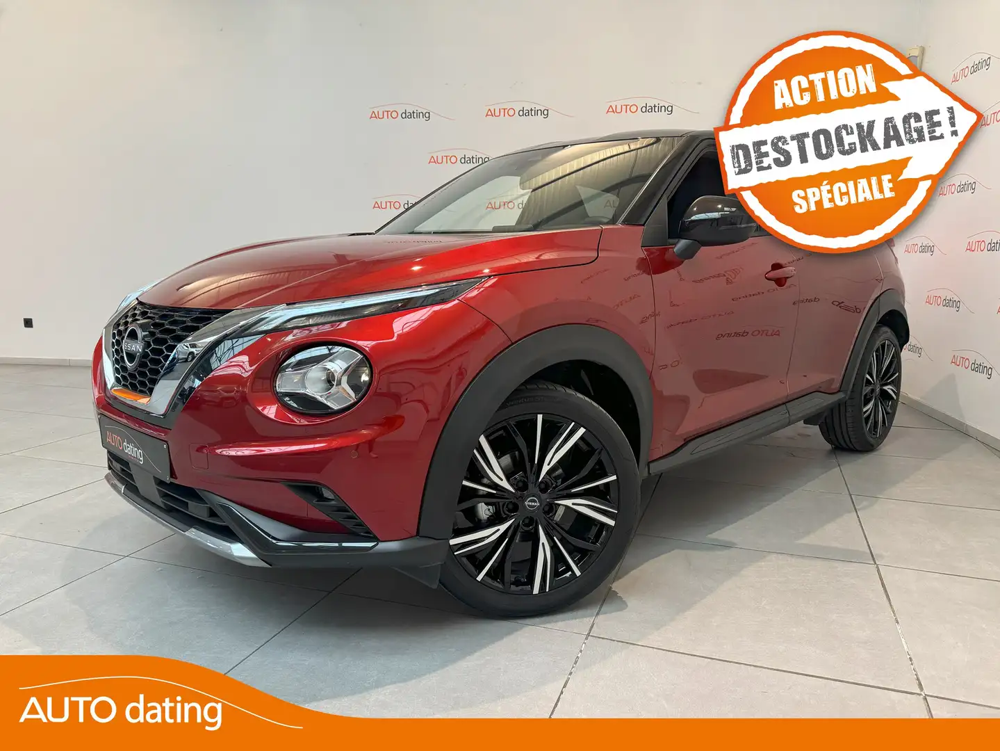 Nissan Juke 1.0 DIG-T 2WD N-Design (EU6AP) Rouge - 1