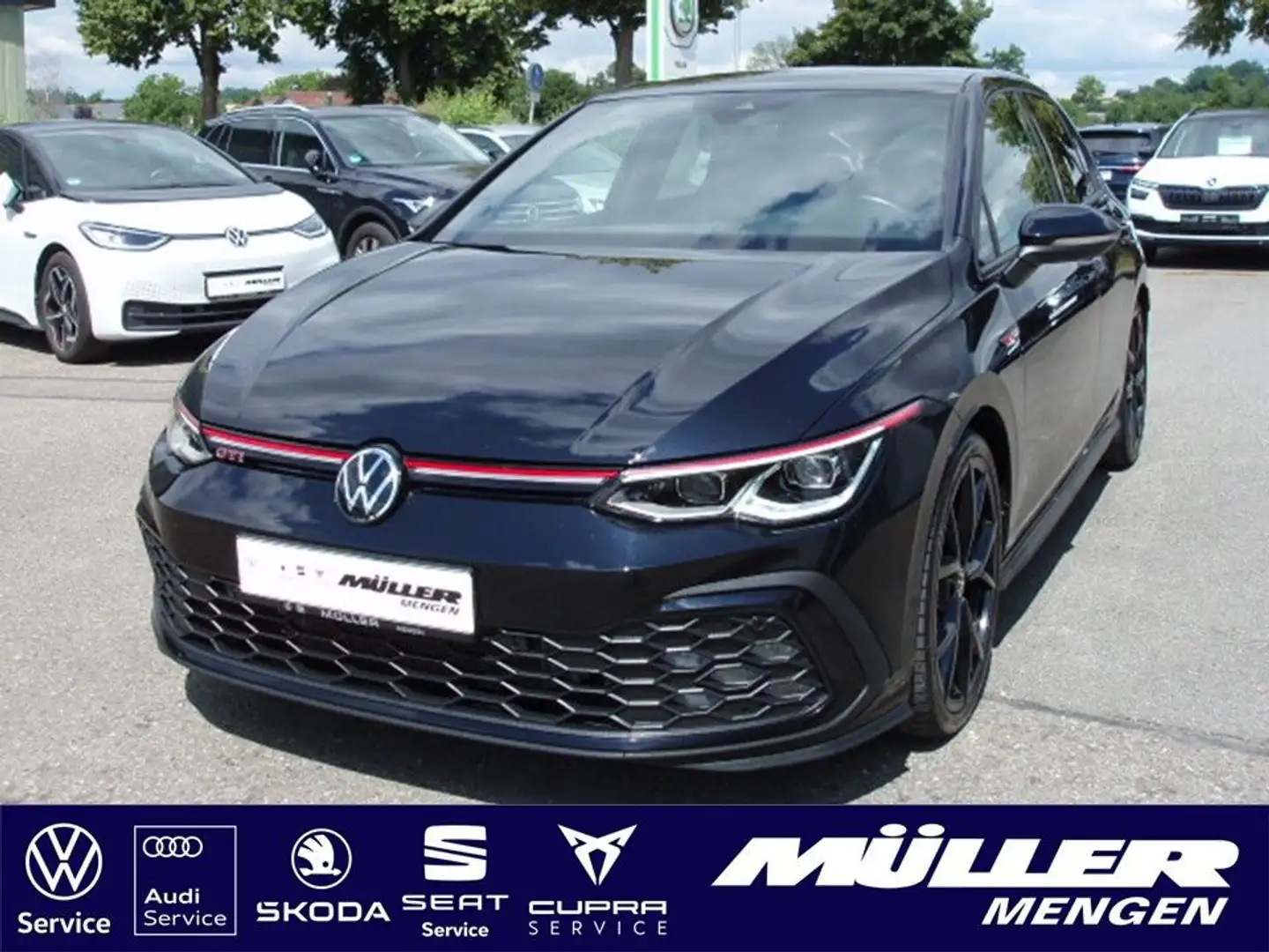 Volkswagen Golf GTI DSG PANO/KAMERA/AHK/MATRIX Noir - 1