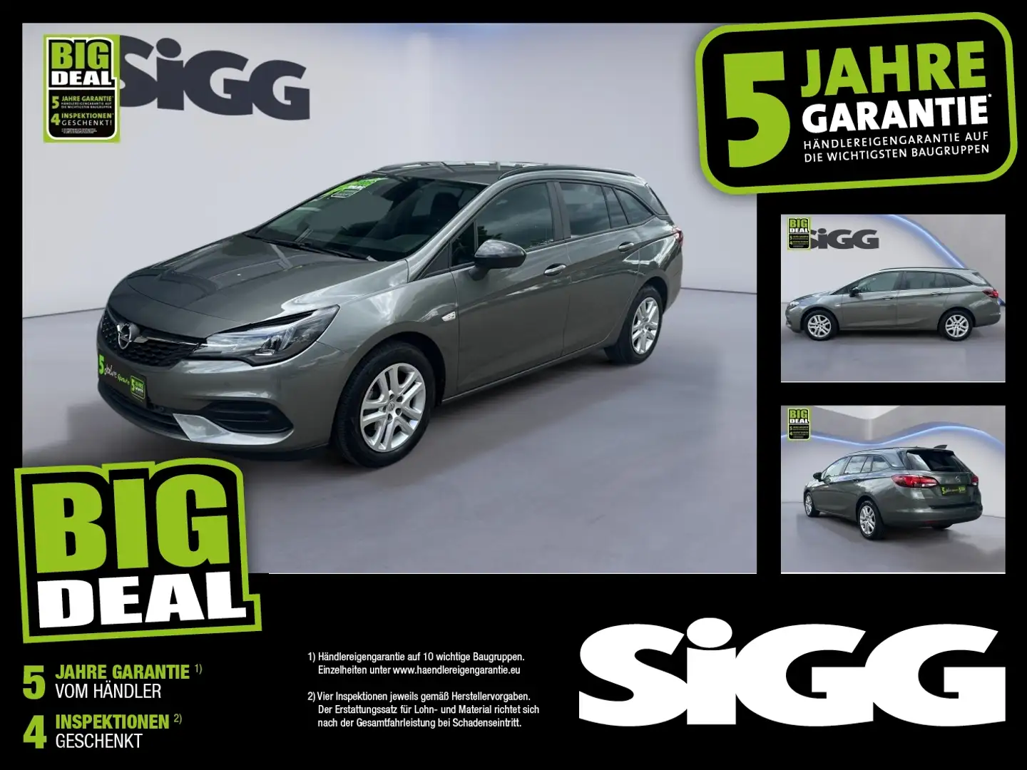 Opel Astra K Sports Tourer 1.2 Turbo Wenig KM Gris - 1
