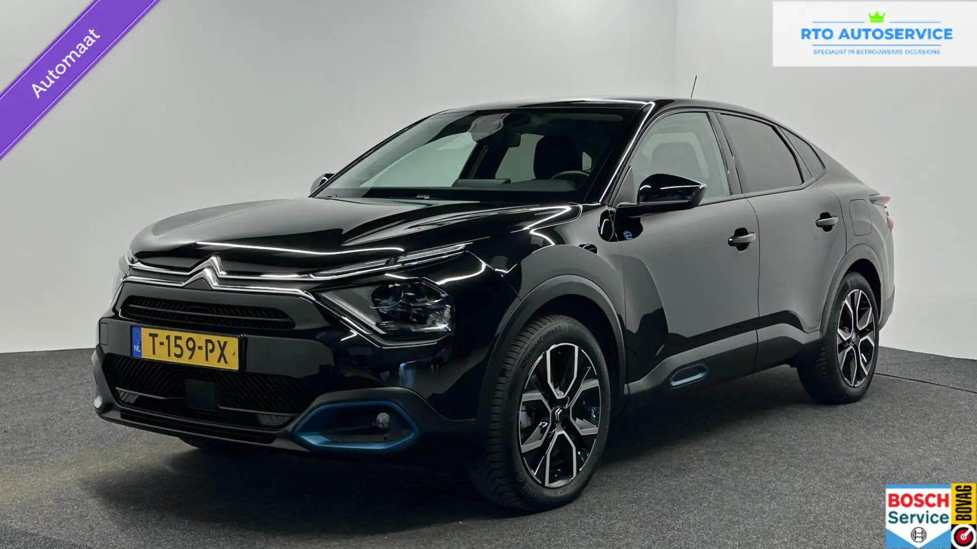 Citroen E-C4 X Feel Pack 50 kWh CARPLAY DAB NAVI CRUISE. Negro - 1