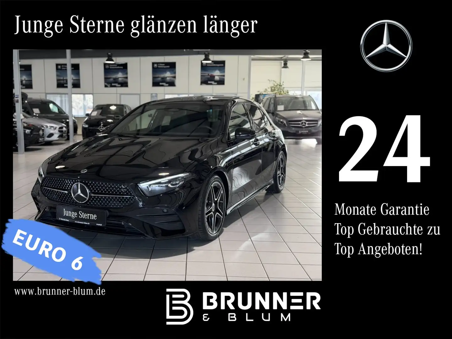 Mercedes-Benz A 220 A 220 4M AMG Prem+,Panodach,Memory,Night,HUD,Ambi Schwarz - 1