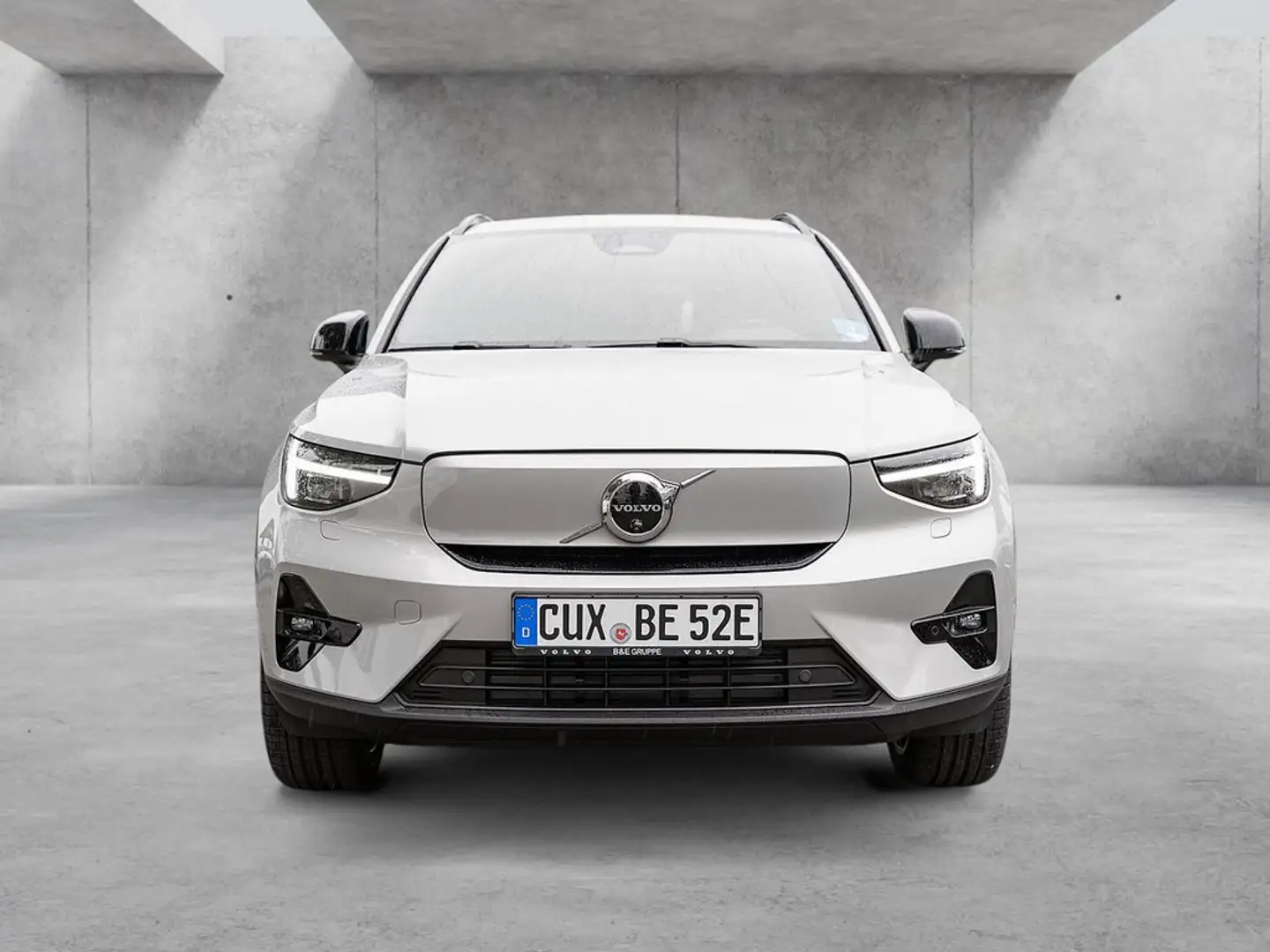 Volvo EX40 Twin Plus Dark 20° H/K 360° AHK Срібний - 2