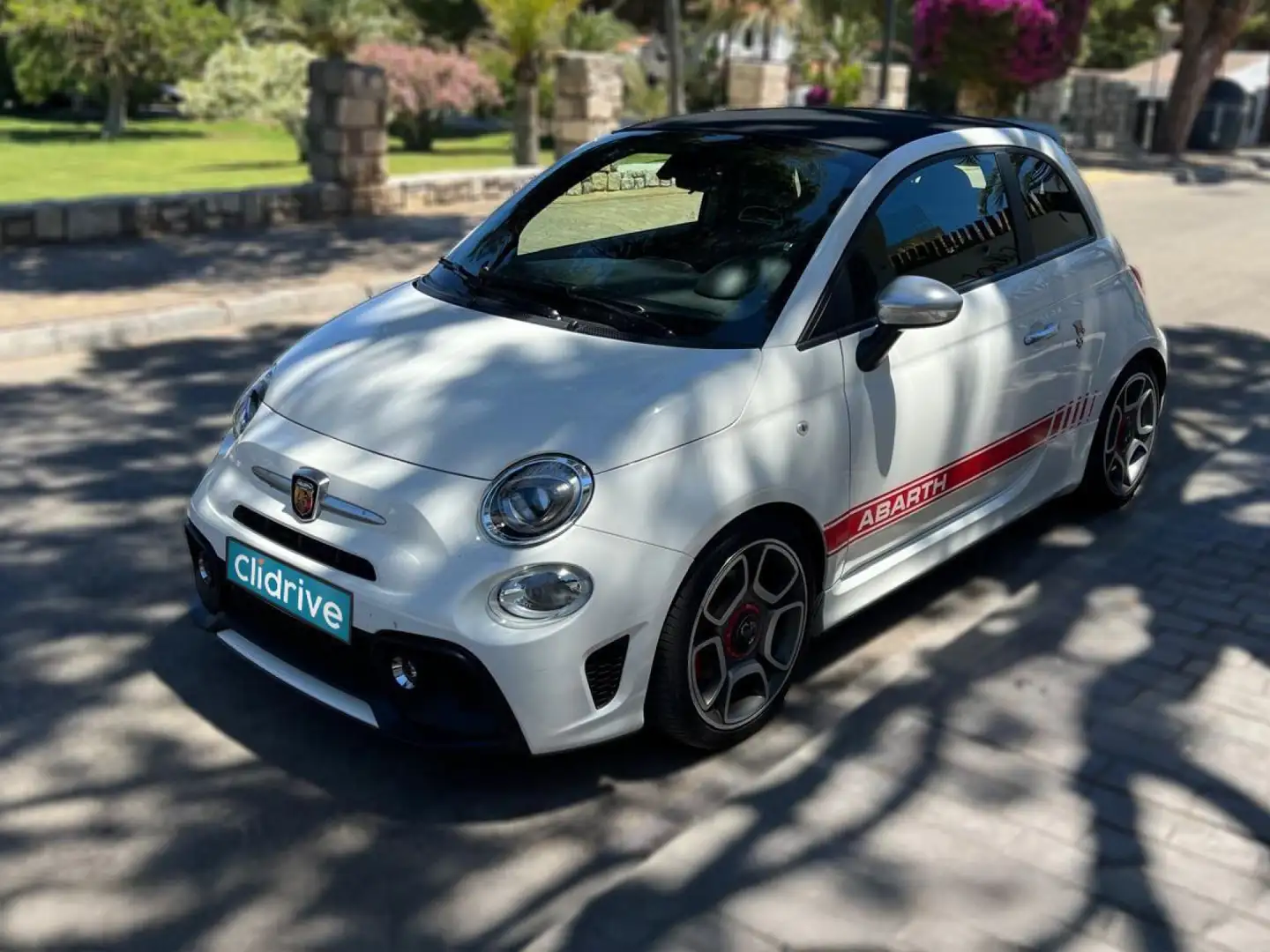Abarth 595C 1.4T JET TURISMO 160 Blanc - 2
