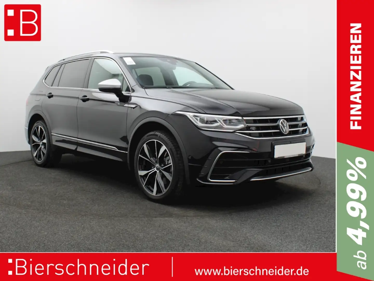 Volkswagen Tiguan Allspace 2.0 TDI DSG 4Mo. R-Line 7-S. PANO AHK 20 MISANO AR Schwarz - 1