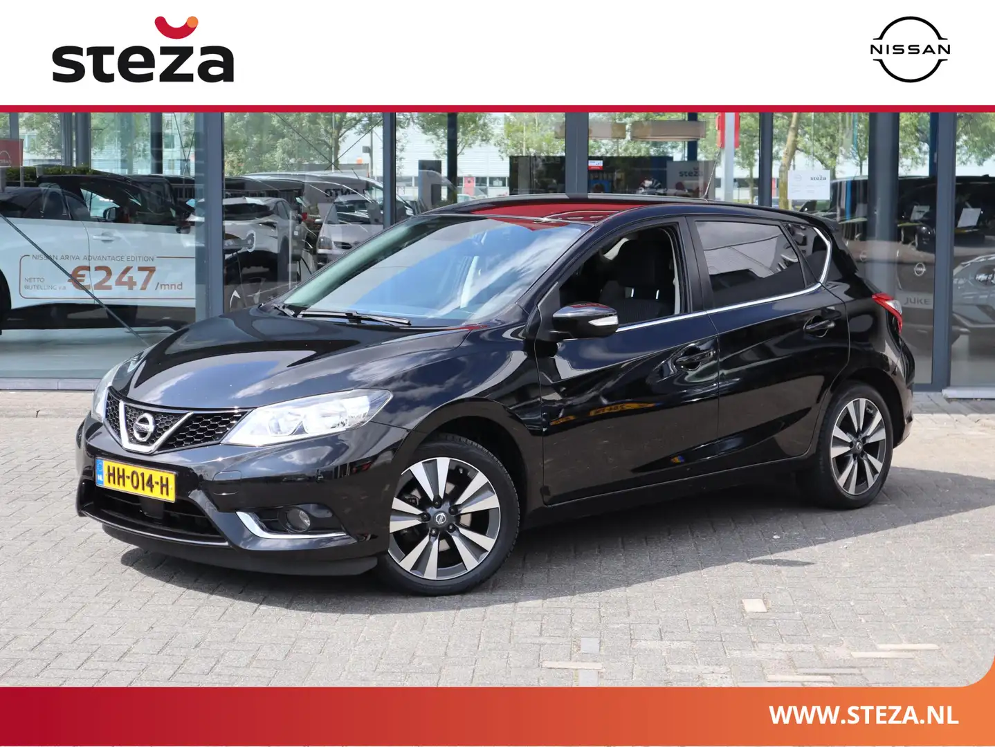 Nissan Pulsar 1.2 DIG-T Connect Edition | Trekhaak | Parkeercame Zwart - 1