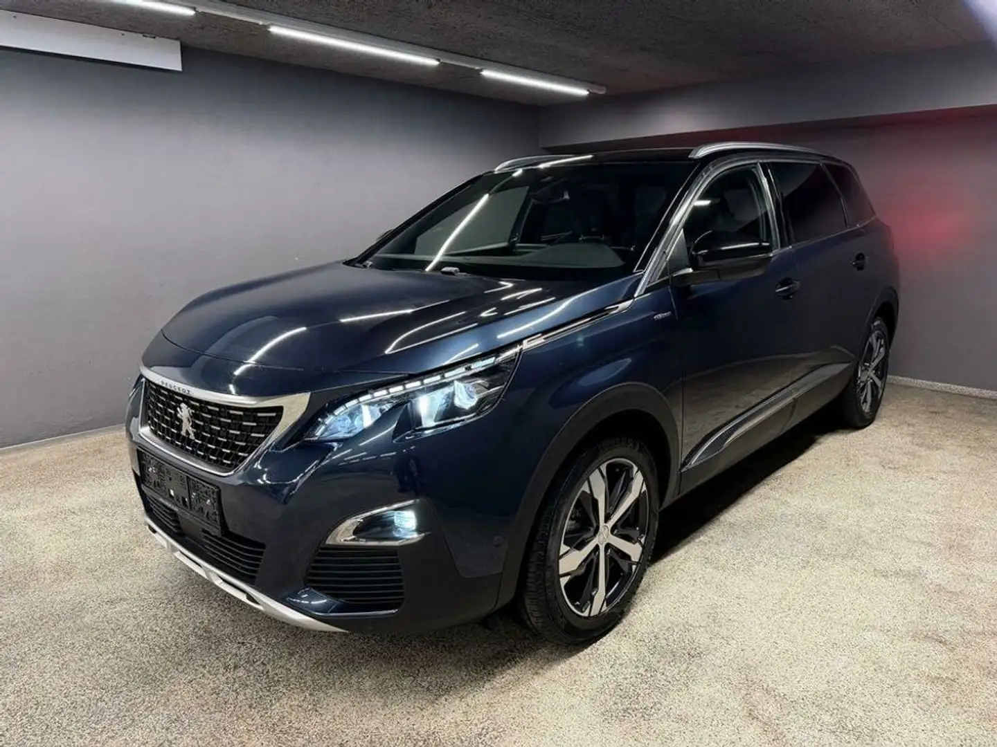 Peugeot 5008 GT LINE*7-SITZER*LED*NAVI*HEAD-UP*LEDER*SITZH Blau - 1