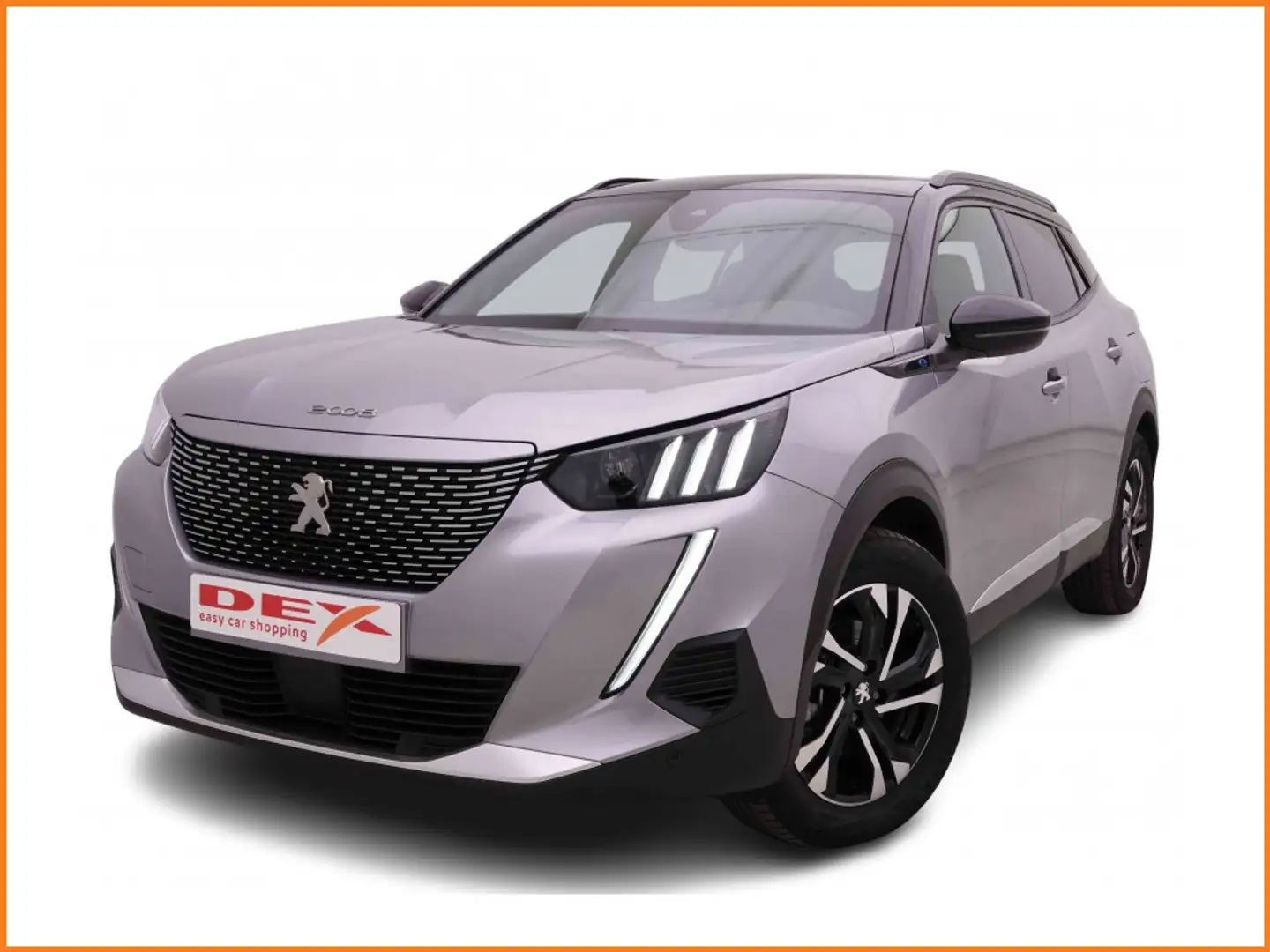 Peugeot e-2008 50 kWh EV 136 GT + Pano + GPS + LED Grijs - 1