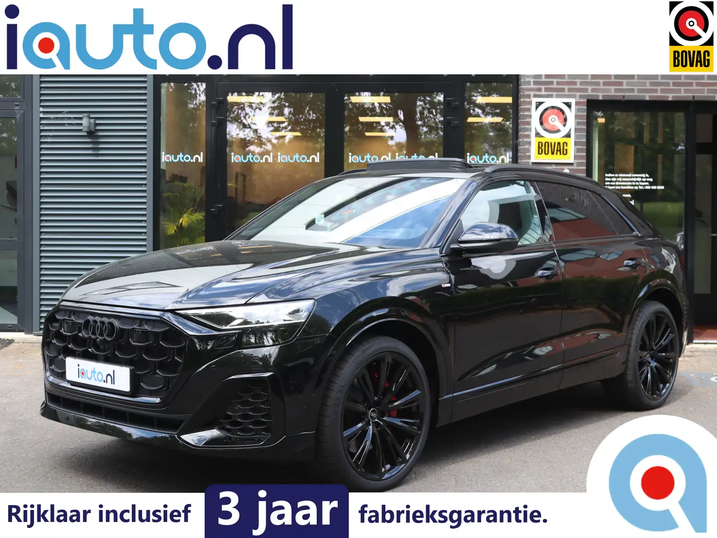 Audi Q8 55 TFSI e quattro Pro Line S Laser-Matrix/Pano/4wi Schwarz - 1