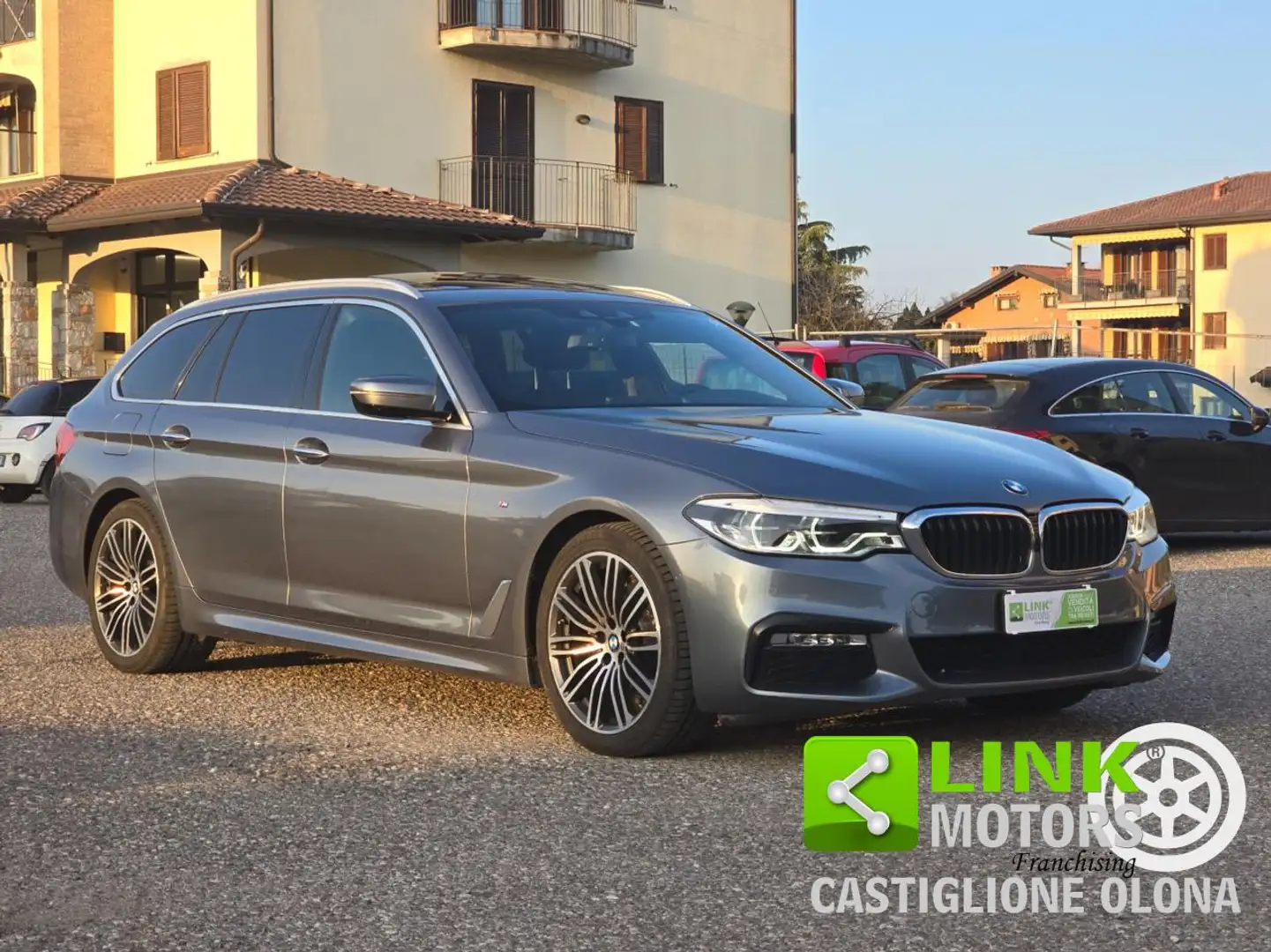 BMW 520 d aut. Touring Msport Gris - 1