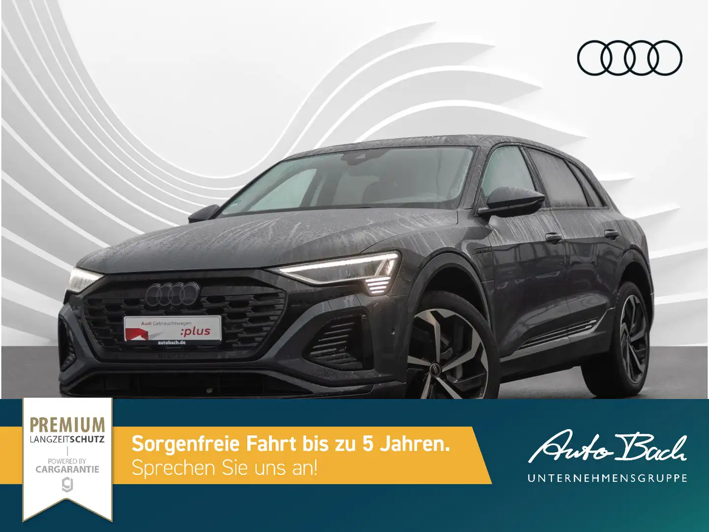 Audi Q8 e-tron Q8 S line 50 e-tron quattro *Matrix *EPH *B&O Gris - 2