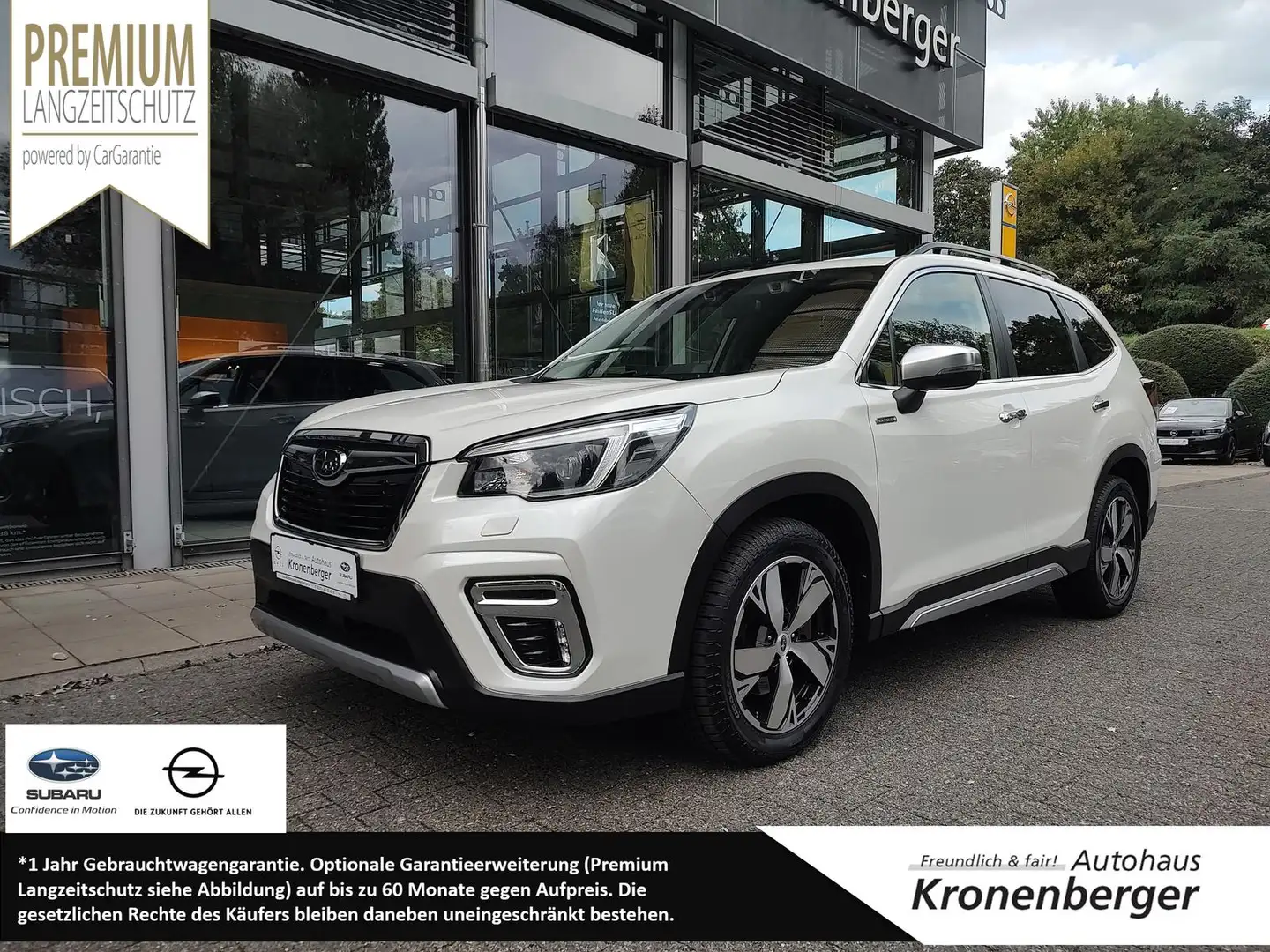 Subaru Forester 2.0ie e-BOXER Platinum Allwetter AHK Wit - 1