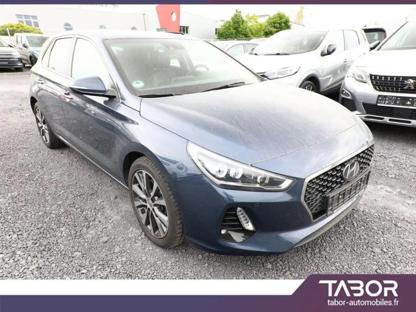 Hyundai i30 1.4 T-GDI 140 DCT Premium cuir ACC Kék - 2