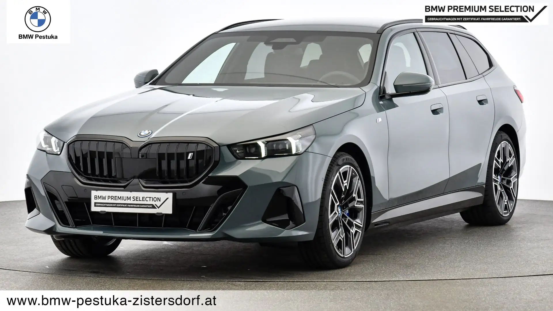 BMW i5 i5 eDrive40 Grün - 1