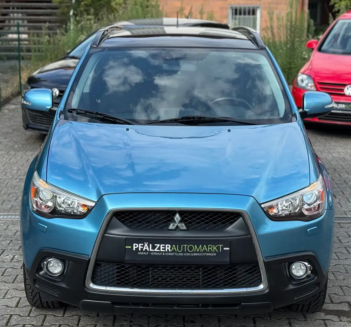 Mitsubishi ASX 96.000 km Xenon Glasdach Klimaautomatik 8-fach Albastru - 2