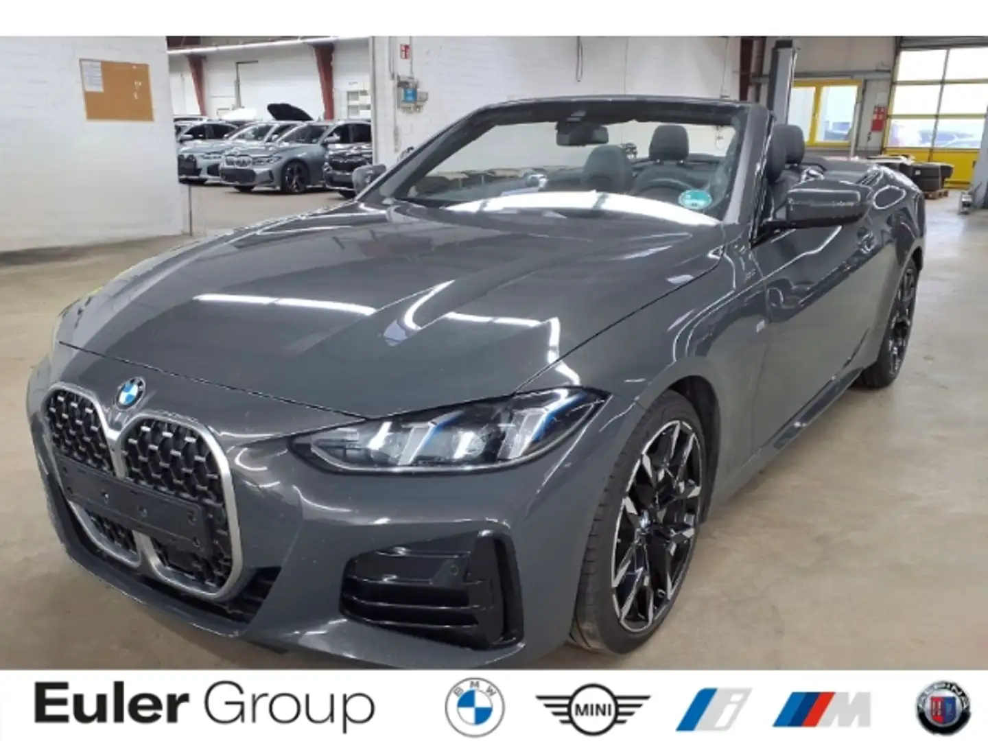 BMW 430 i xDrive Cabrio M Sport 19'' StandHzg ACC H/K HUD Grau - 1