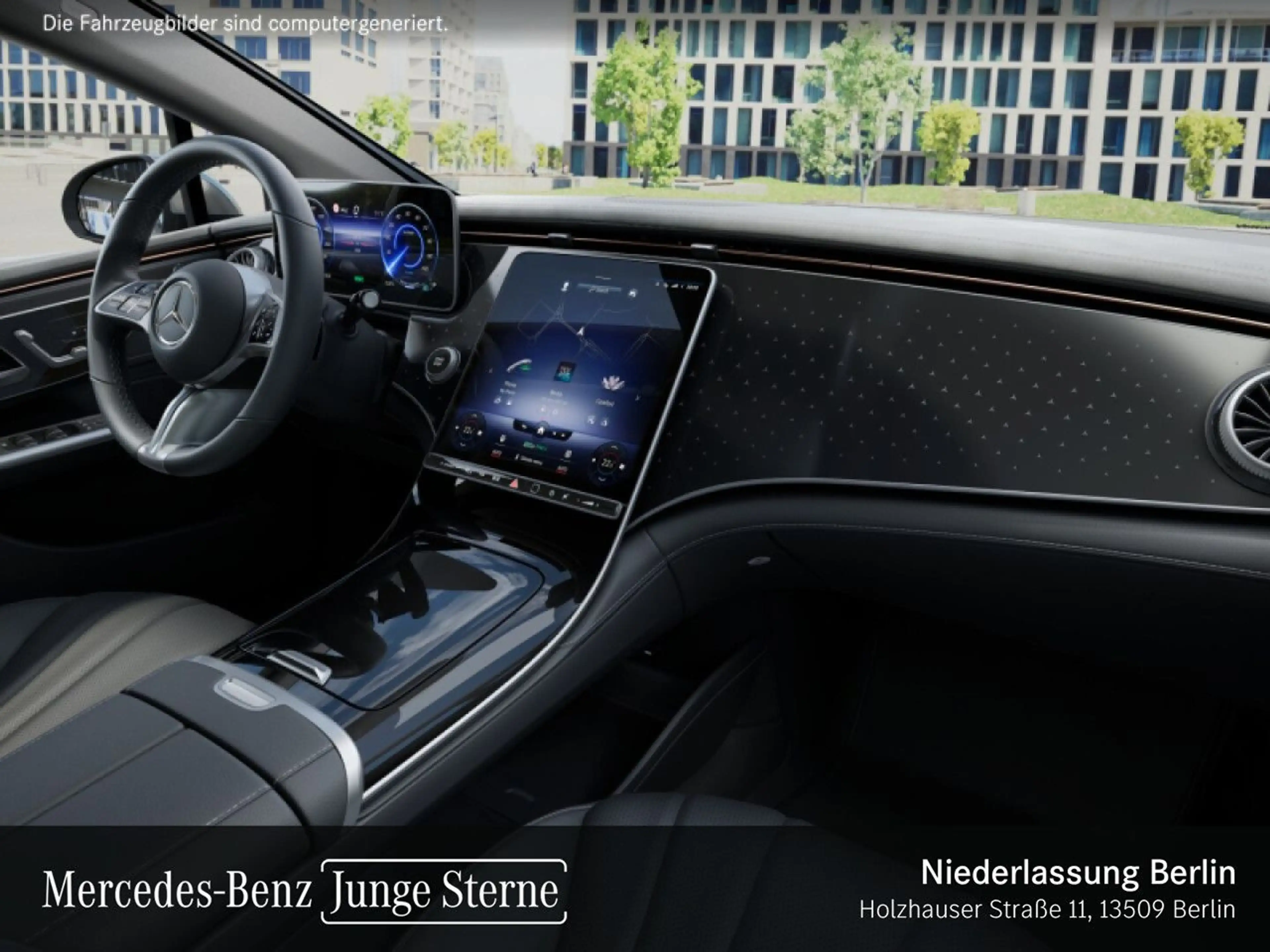 Mercedes-Benz EQE 300 Avantgarde WideScreen Pano Navi Premium — photo 11