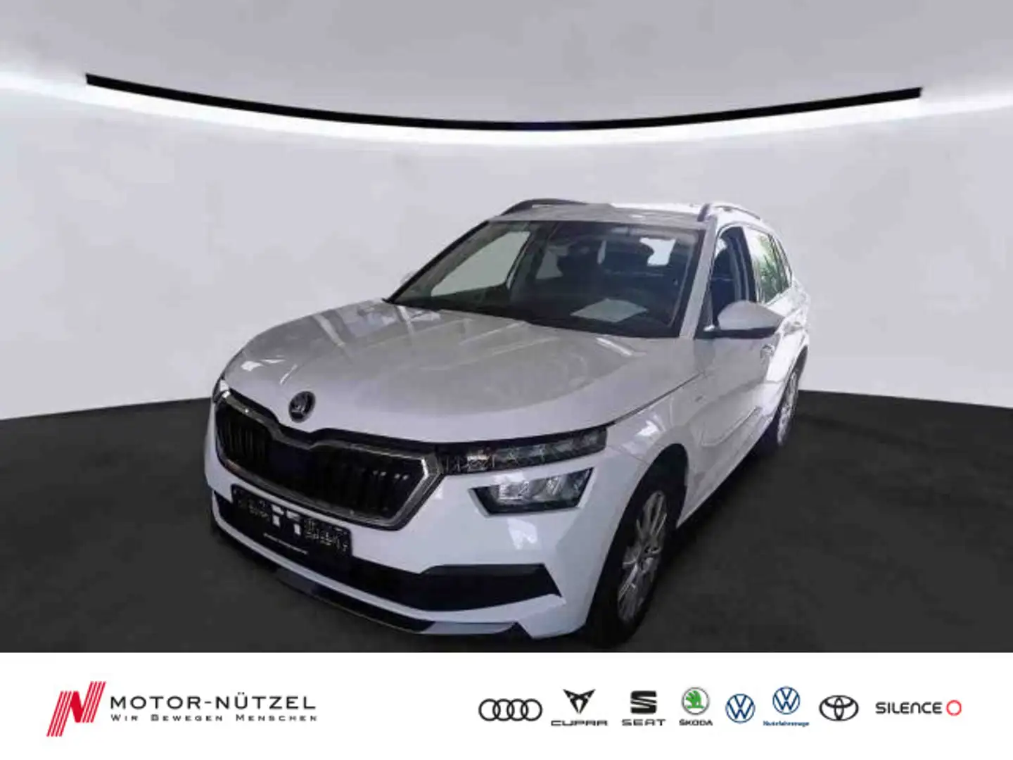 Skoda Kamiq 1.5 TSI DSG CLEVER 5JG+LED+APP+GRA+SHZ+PDC Weiß - 1