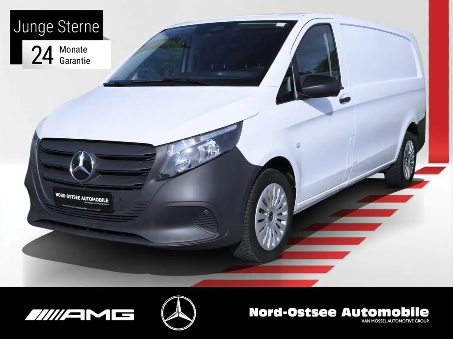 Mercedes-Benz Vito 116 neues Modell AHK KAMERA NAVI MBUX Blanc - 1
