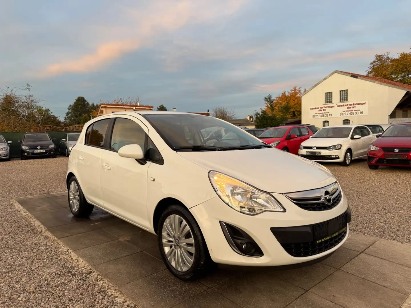 Opel Corsa D Active Sportsitze Sport Lenkrad Blanc - 1