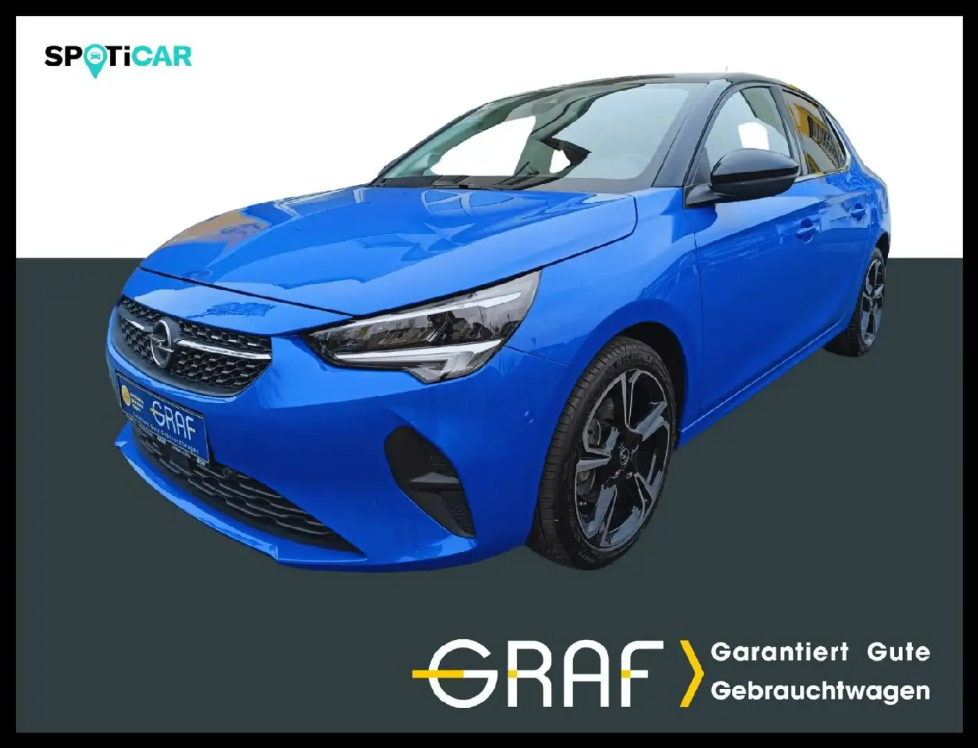 Opel Corsa Corsa Elegance AT8*Navi10*Si+LeHz*KeylesGo Blau - 1